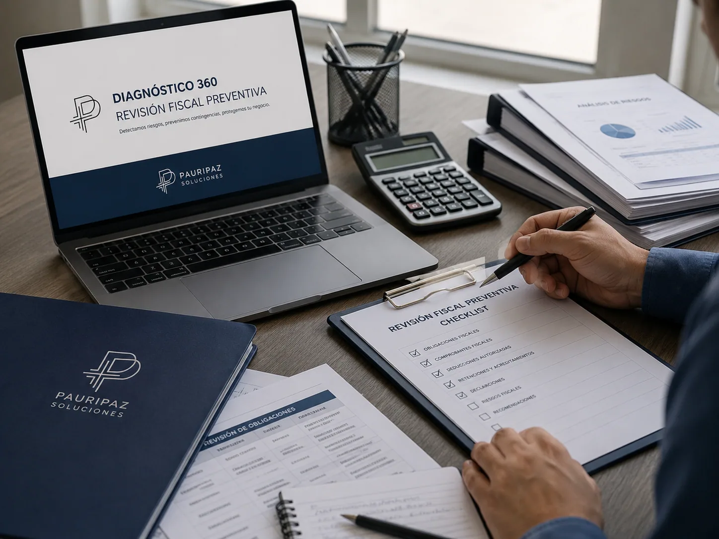 Revisión fiscal preventiva y Diagnóstico 360 de Pauripaz Soluciones